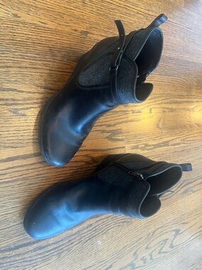 Women’s Black and Gray Ankle Boots